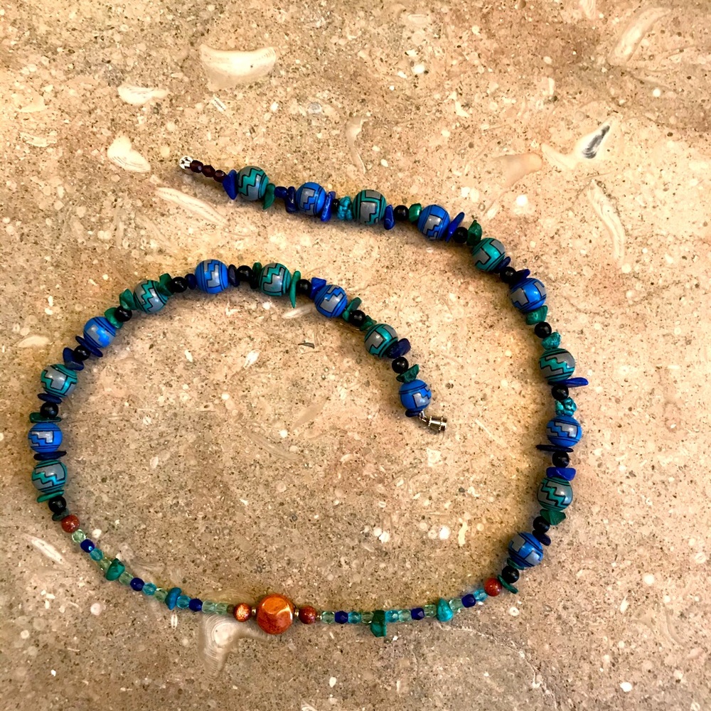 Necklace beautiful colors